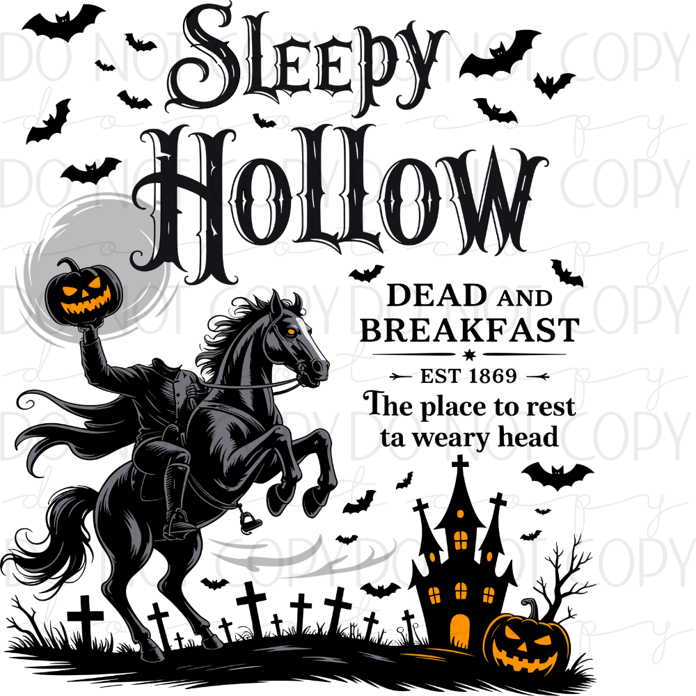 DTF TRANSFER|SLEEPY HOLLOW|76