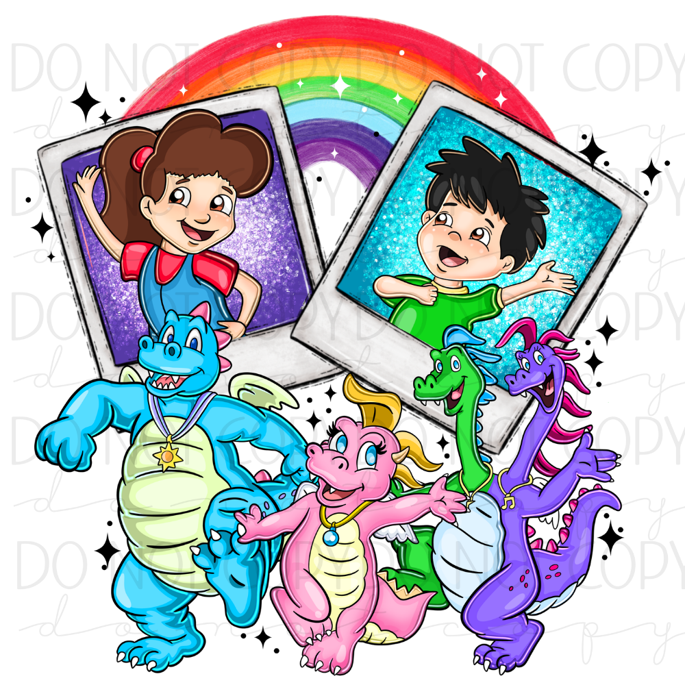 DTF TRANSFER|DRAGON ADVENTURE| 8