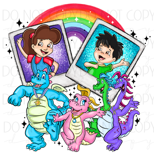 DTF TRANSFER|DRAGON ADVENTURE| 8