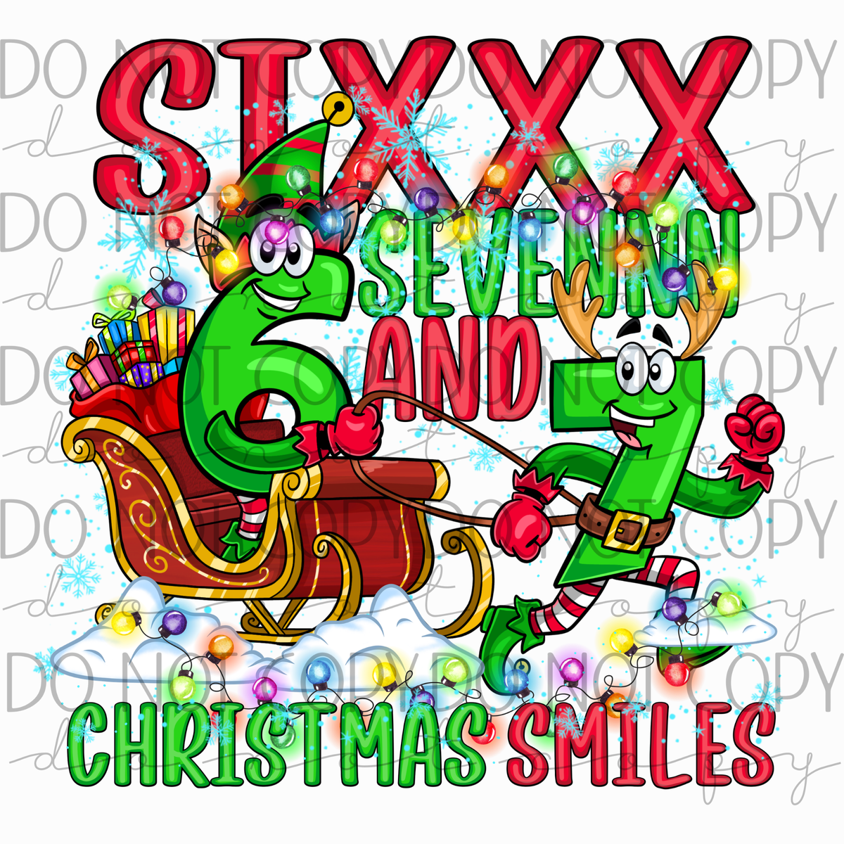 DTF TRANSFER|67 XMAS|590
