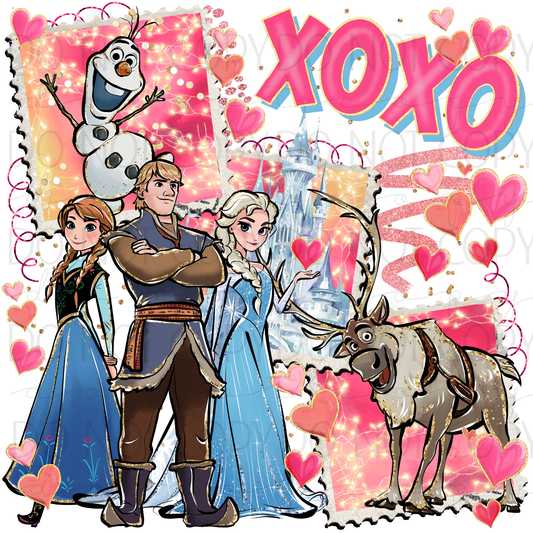 DTF TRANSFER|XOXO|444