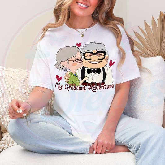 ELLIE & CARL DTF TRANFERS|READY TO PRESS 92