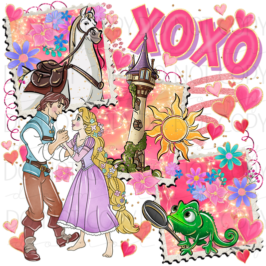 DTF TRANSFER|XOXO|445
