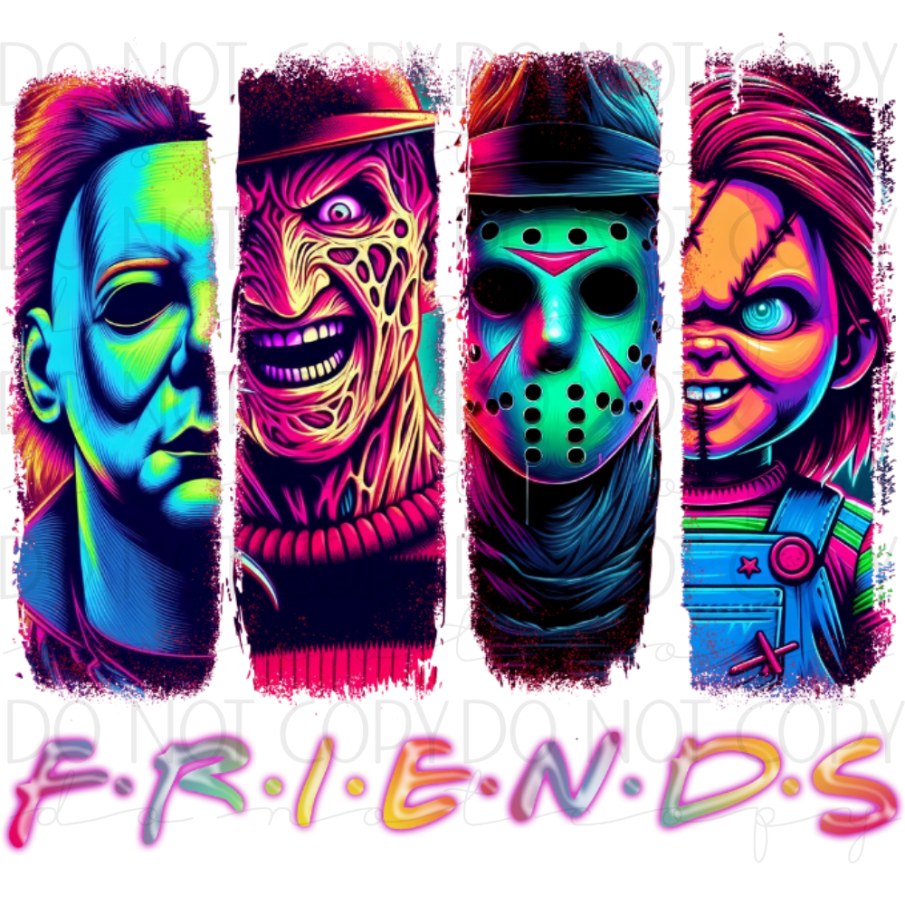 DTF TRANSFER| FRIENDS|87