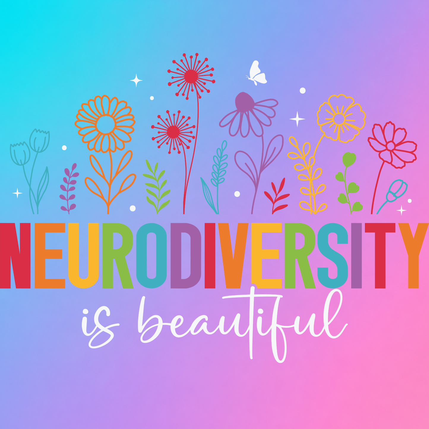 DTF TRANSFER|NEURODIVERSITY|368